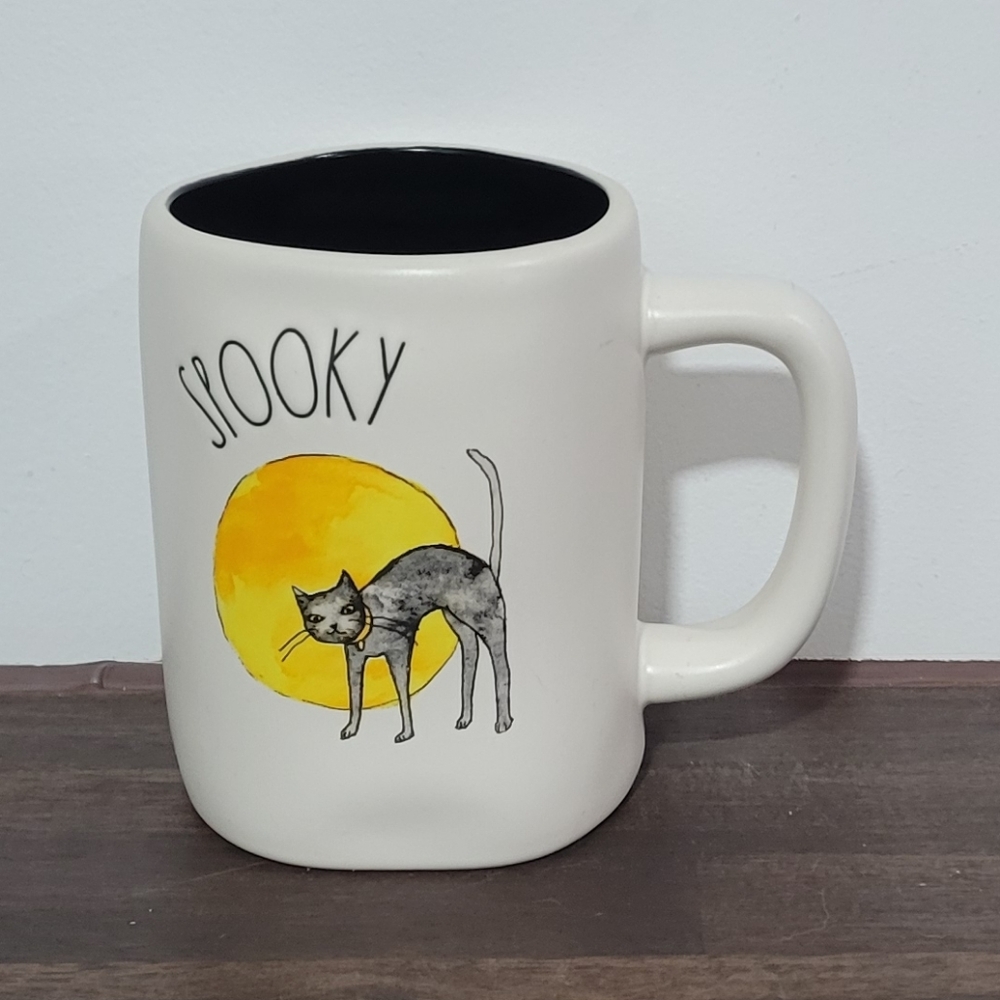 Rae Dunn Spooky Cat Mug